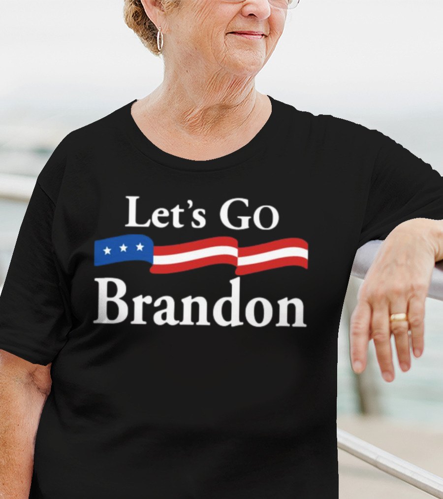 Let's Go Brandon American Flag T-Shirt