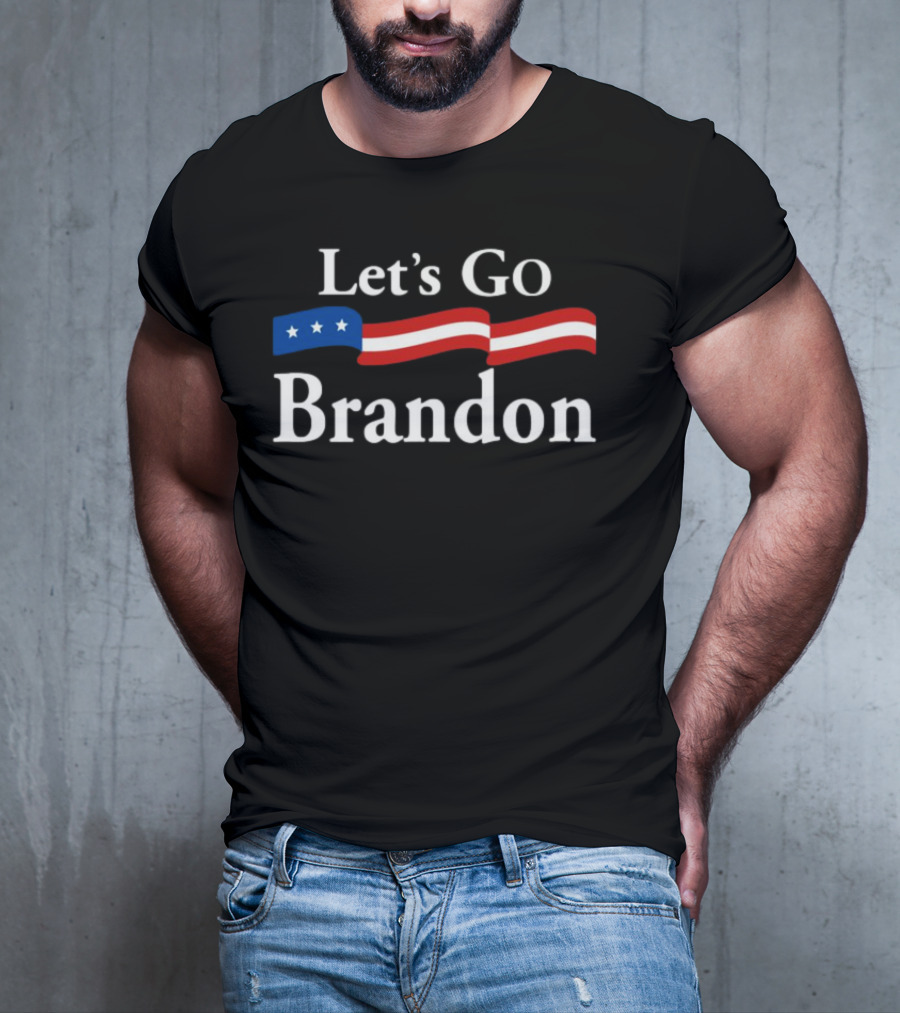 Let's Go Brandon American Flag T-Shirt