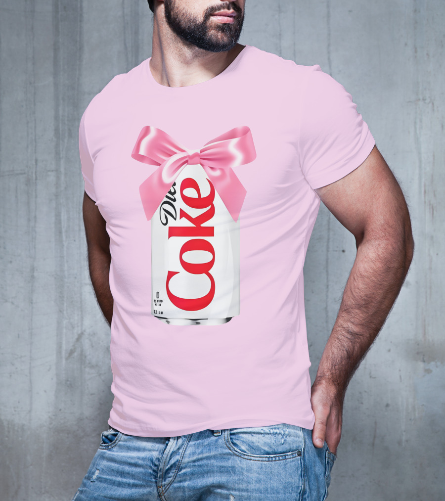 Pink Bow Diet Coke Can T-Shirt