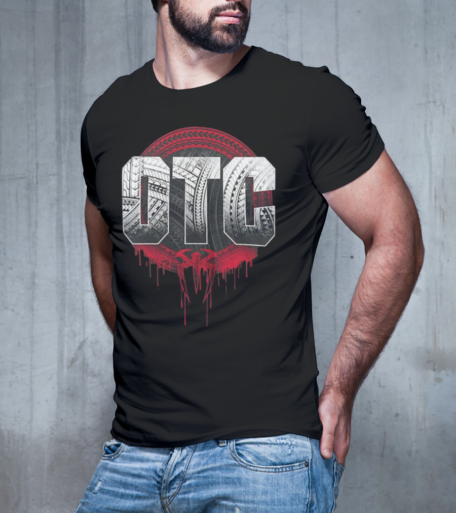 Roman Reigns OTC Tribal Tire T-Shirt