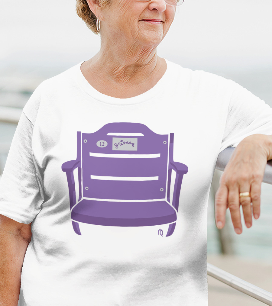 Grima Purple Stadium Throne Seat 12 T-Shirt