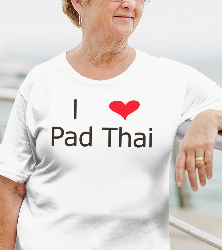 Olivia Rodrigo I Love Pad Thai Heart T-Shirt