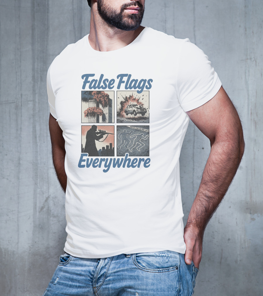 Jake Shields False Flags Everywhere T-Shirt