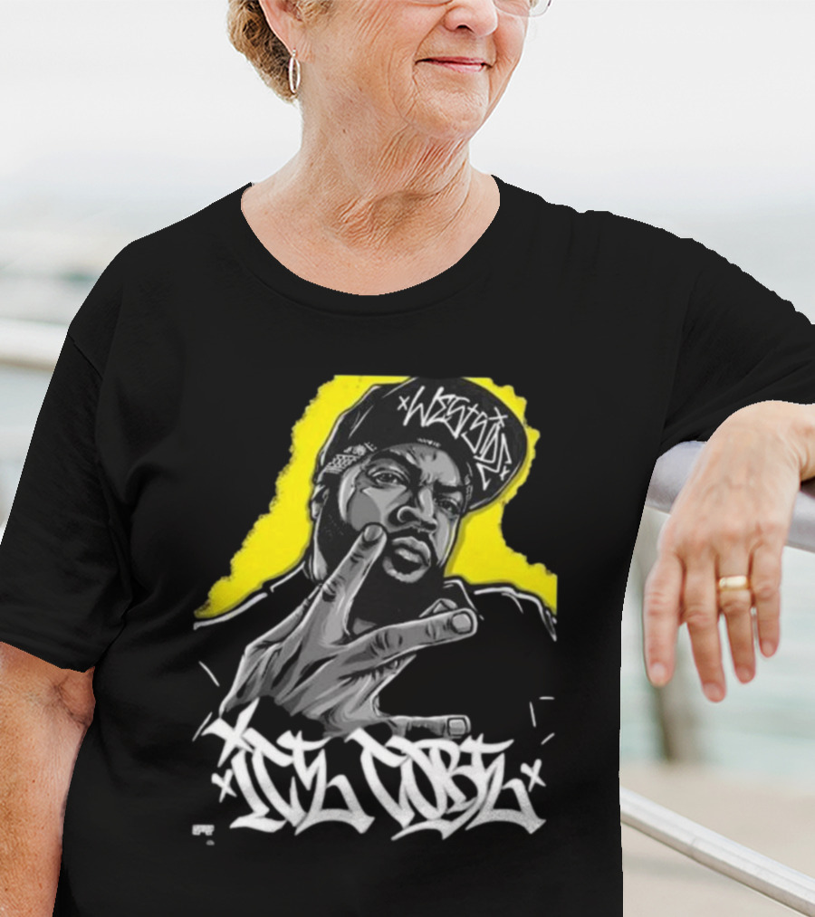 Ice Cube Westside Hand Gesture Hip Hop T-Shirt