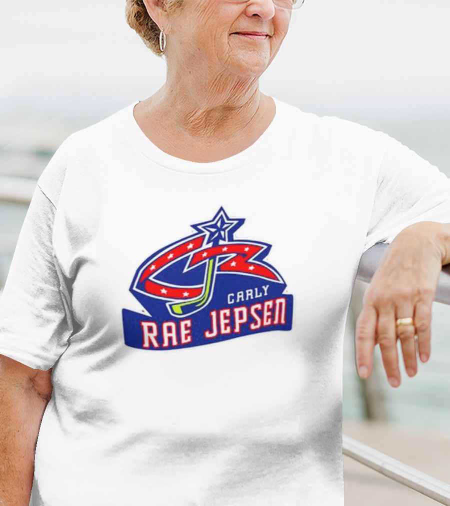 Pete Blackburn Carly Rae Jepsen Columbus Blue Jackets T-Shirt