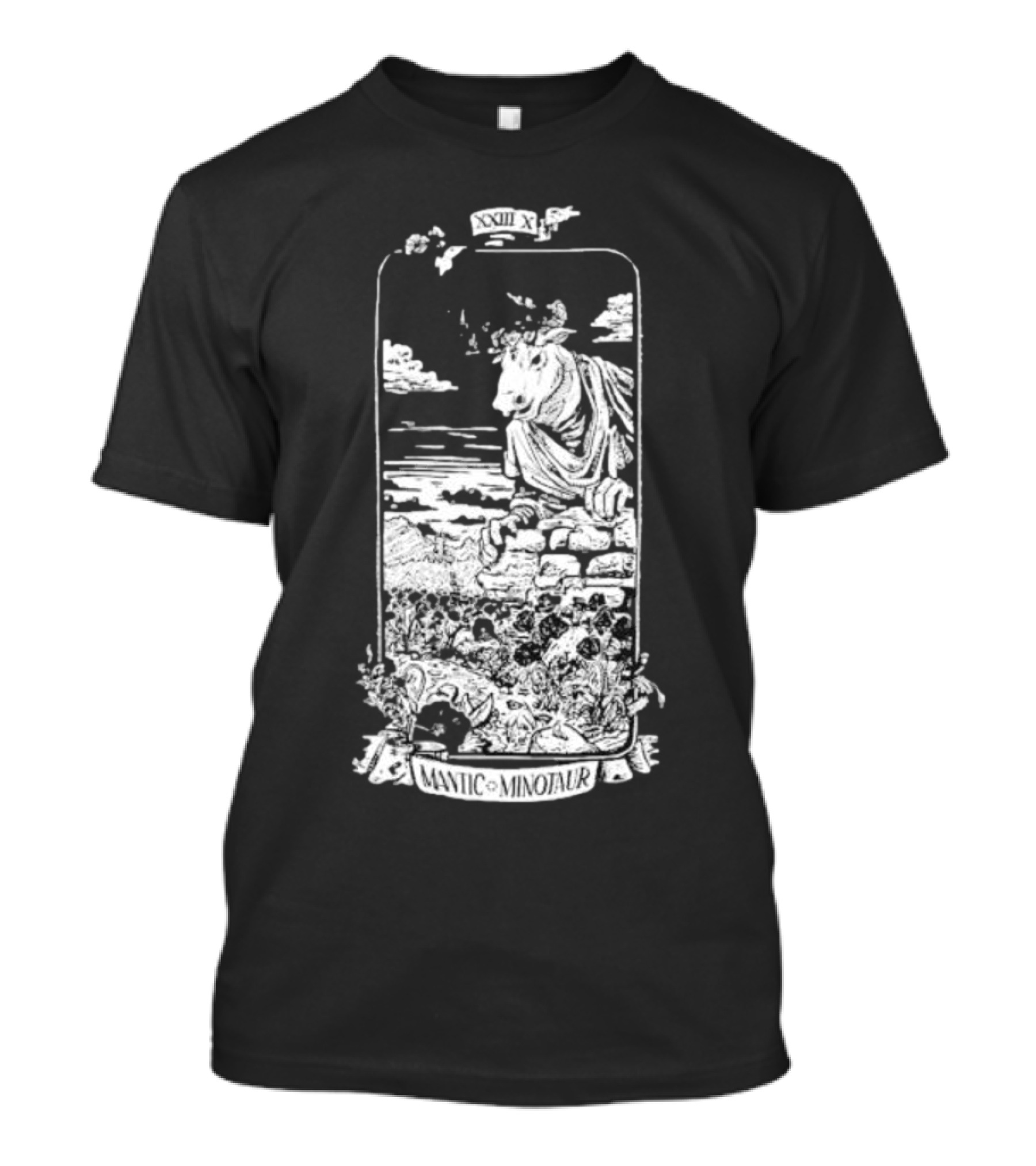Mantic Minotaur XXIII XI Mythical Beast T-Shirt