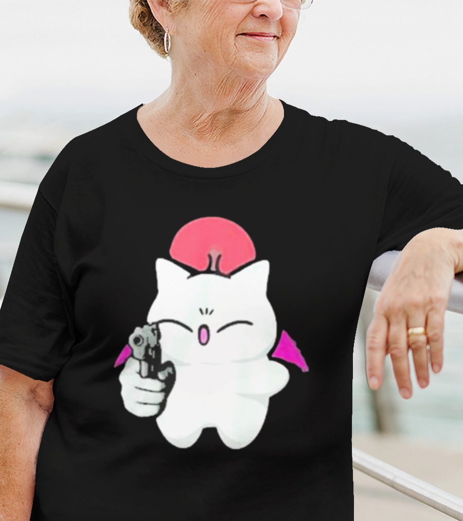 Zepla Blizzcon Xepla Gun Moogle Iconic Character T-Shirt