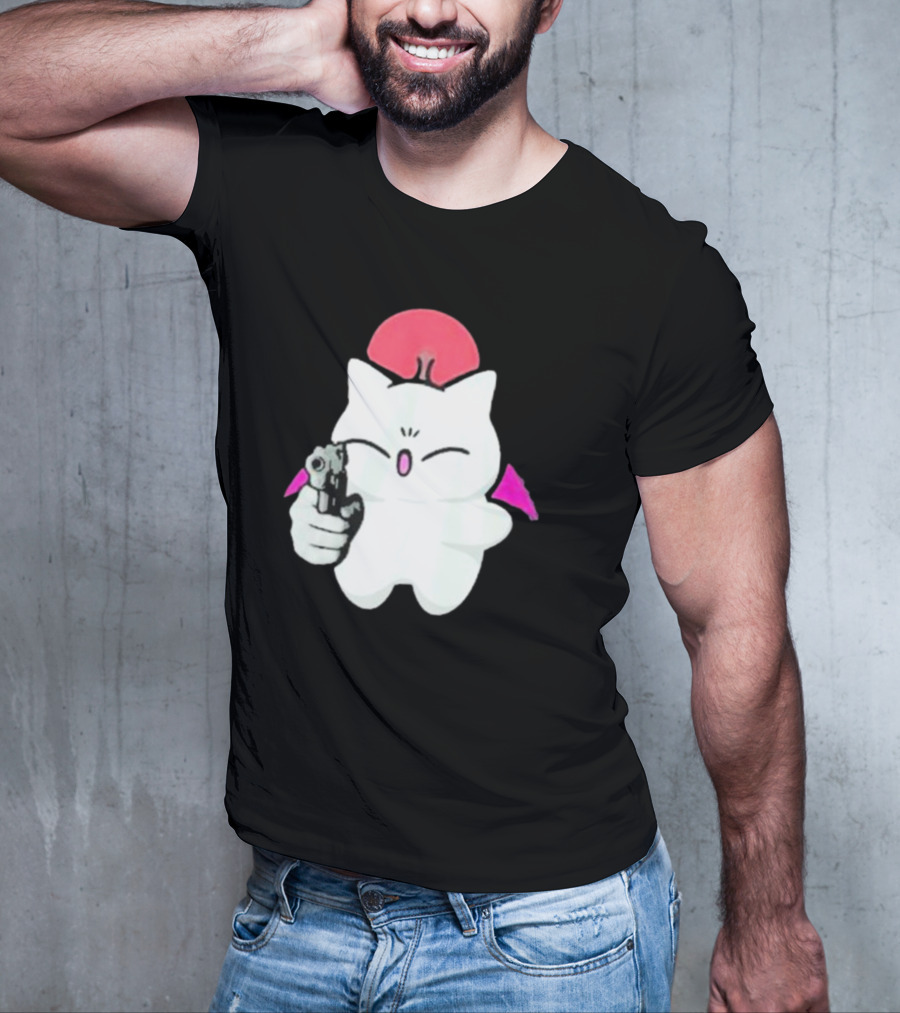 Zepla Blizzcon Xepla Gun Moogle Iconic Character T-Shirt