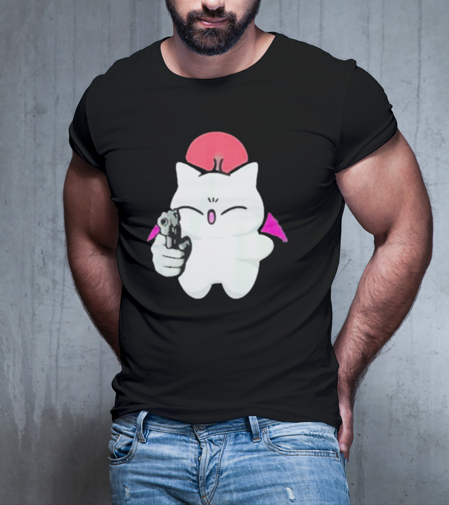 Zepla Blizzcon Xepla Gun Moogle Iconic Character T-Shirt