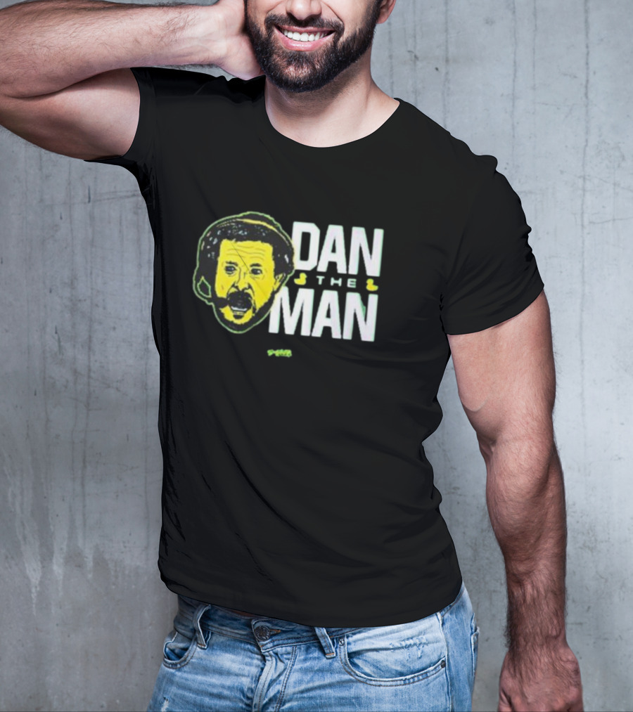 Dan The Man Coach Face With Headset T-Shirt