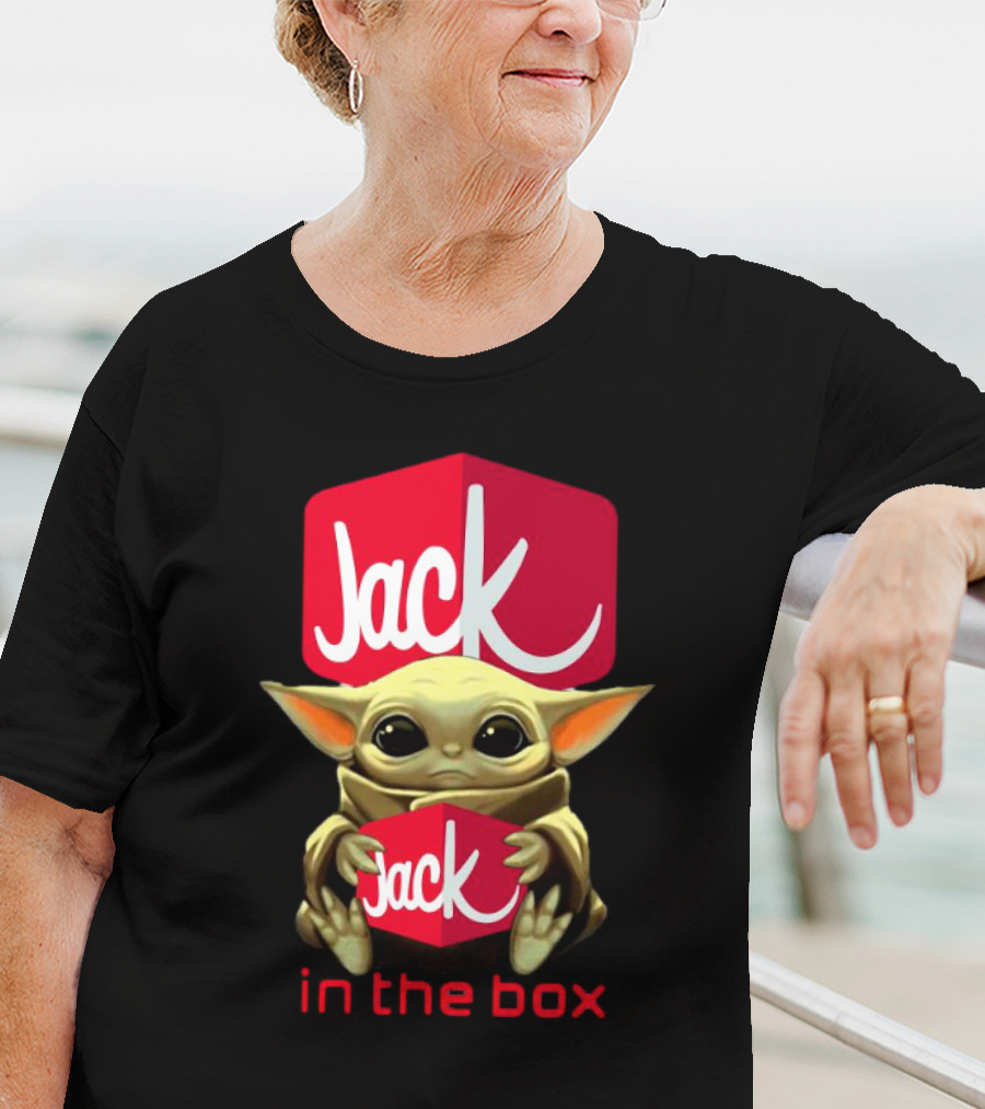 Baby Yoda Embrace Jack In The Box T-Shirt