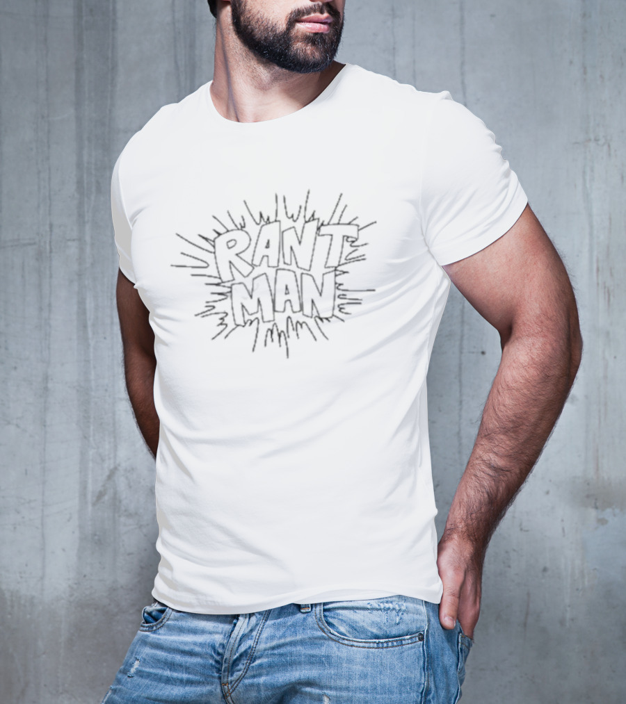 Cameo Rant Man Comic Burst T-Shirt