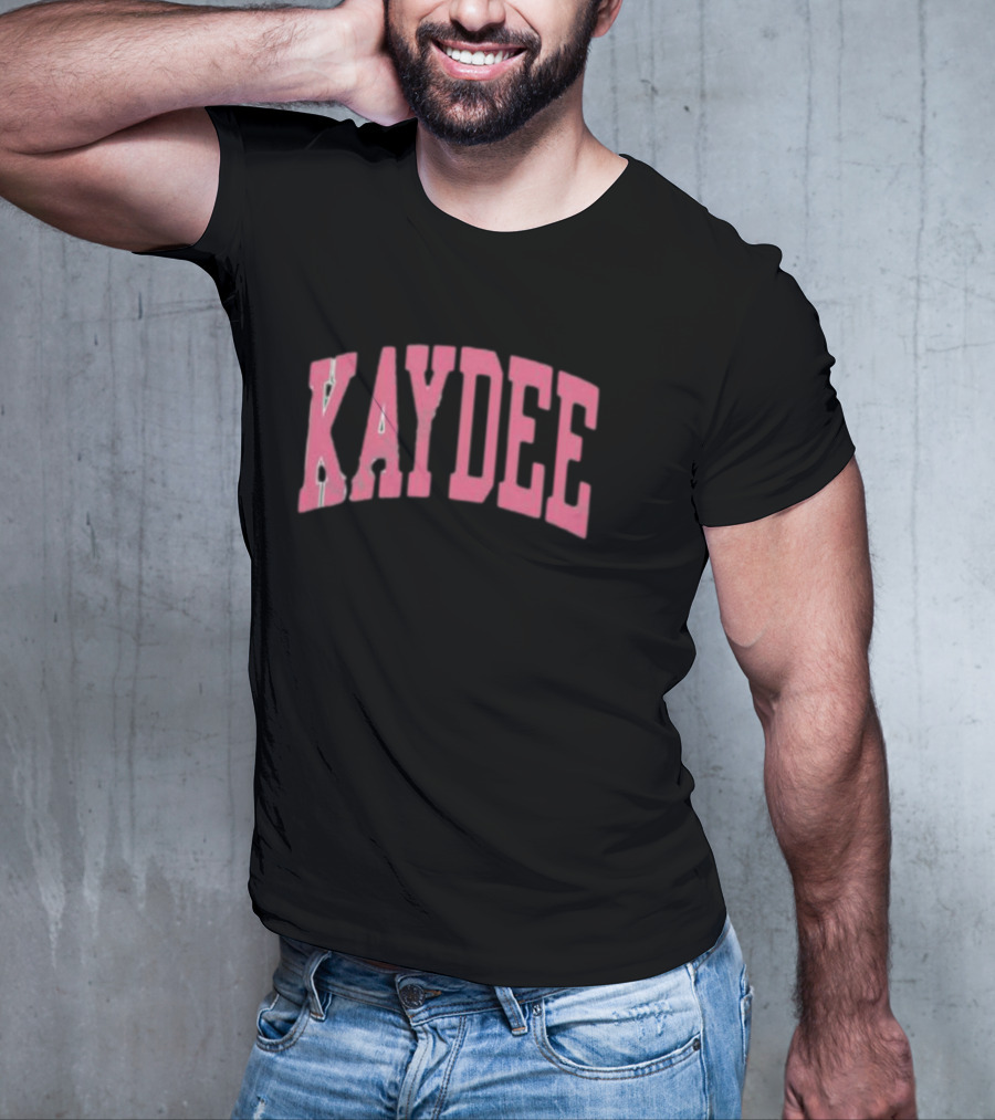 Kappa Delta Kaydee Pink Arched Text T-Shirt