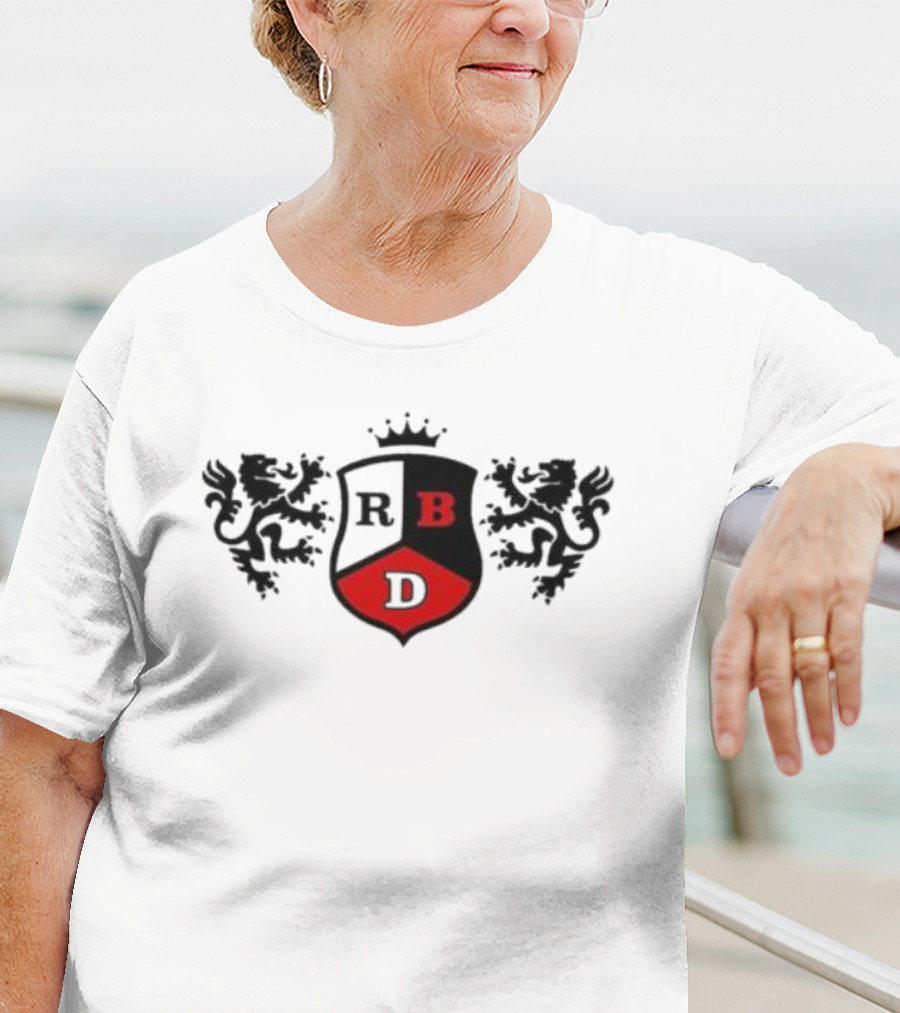 RB D Regal Crest Emblem Lion Shield T-Shirt