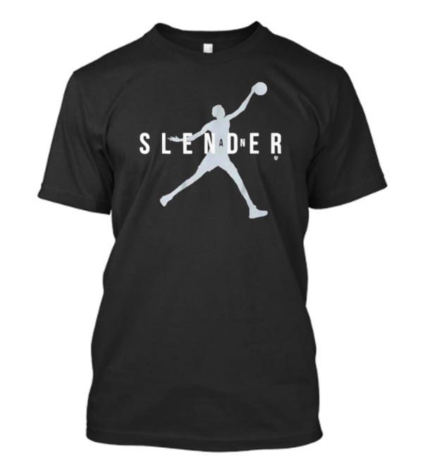 San Antonio Slender S L A N D E R Basketball T-Shirt
