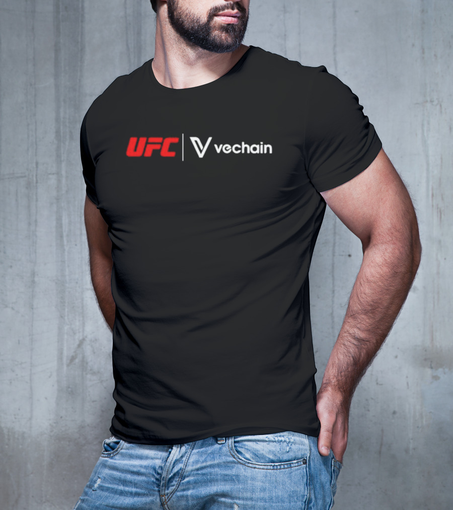 UFC Vechain Partnership Collaboration T-Shirt