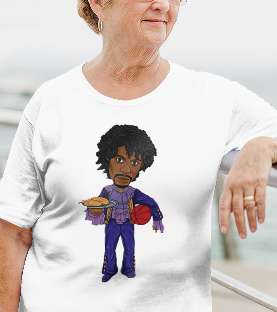 Dave Chappelle Prince Basketball Pancakes T-Shirt