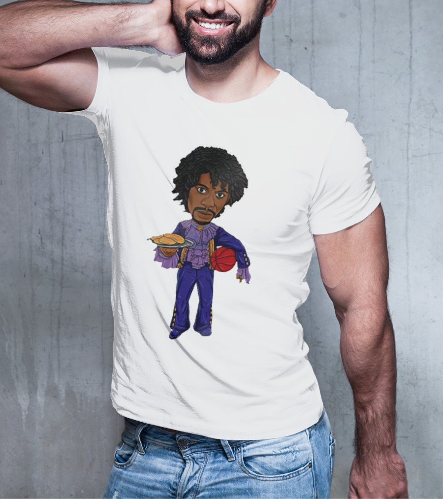 Dave Chappelle Prince Basketball Pancakes T-Shirt