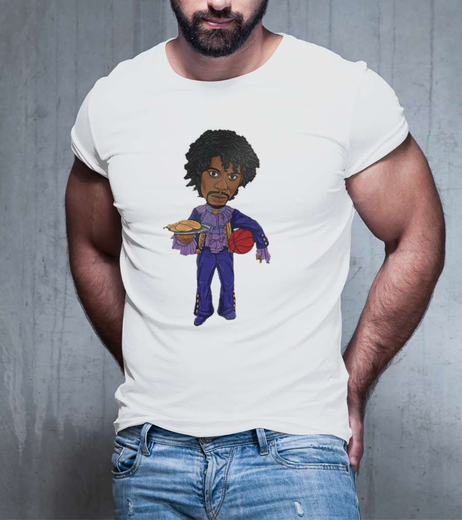 Dave Chappelle Prince Basketball Pancakes T-Shirt