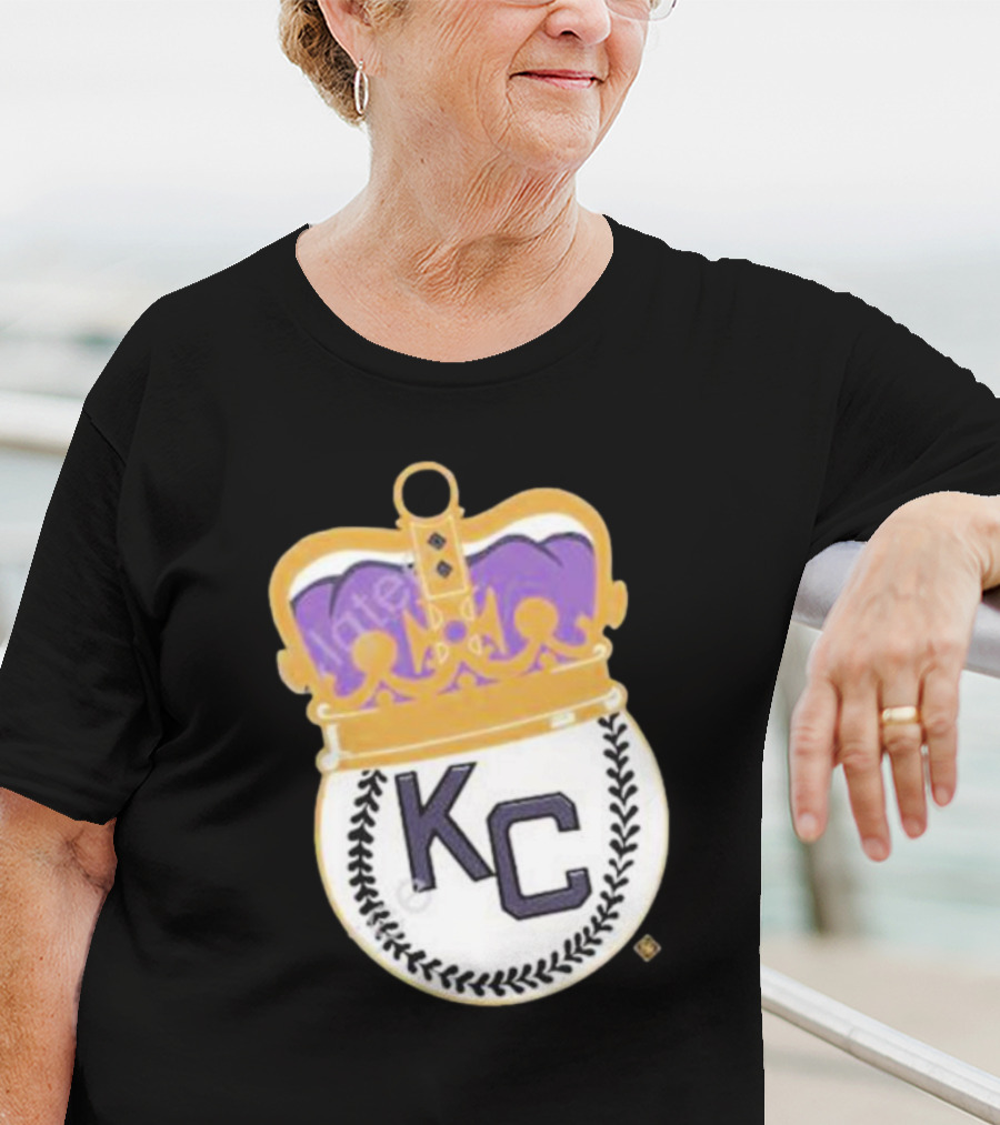 Kansas City Monarchs KC Crown Baseball T-Shirt