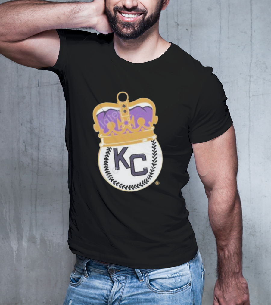 Kansas City Monarchs KC Crown Baseball T-Shirt
