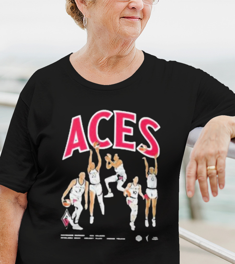 ACEs Basketball Team Players Action T-Shirt