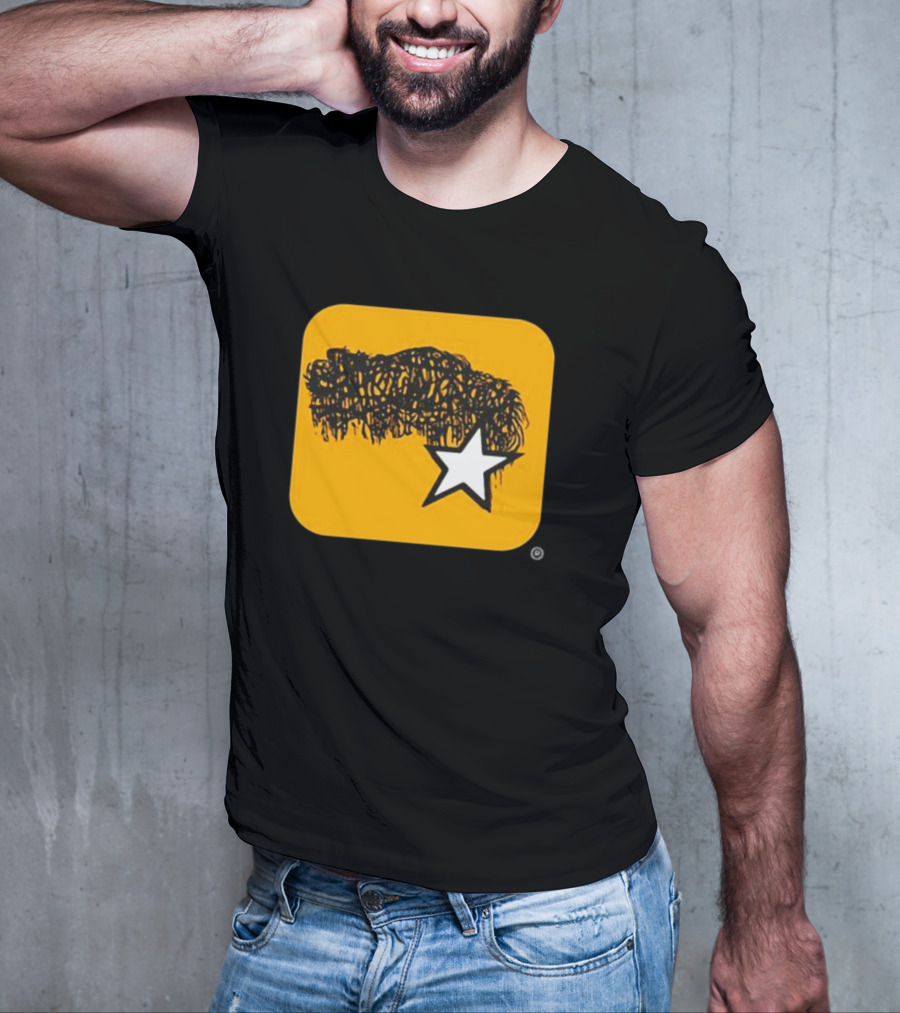 Boggstar Scribble Hair Star T-Shirt