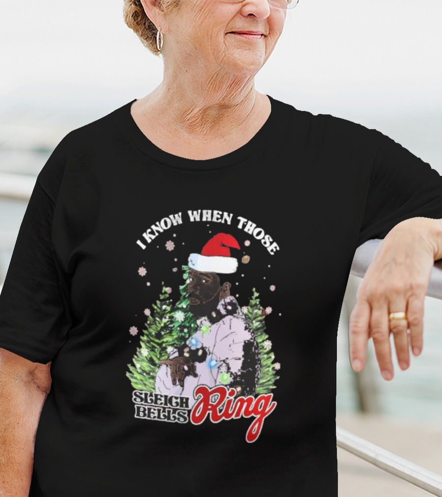 I Know When Those Sleigh Bells Ring Happy Holiday Merry Christmas Drake T-Shirt