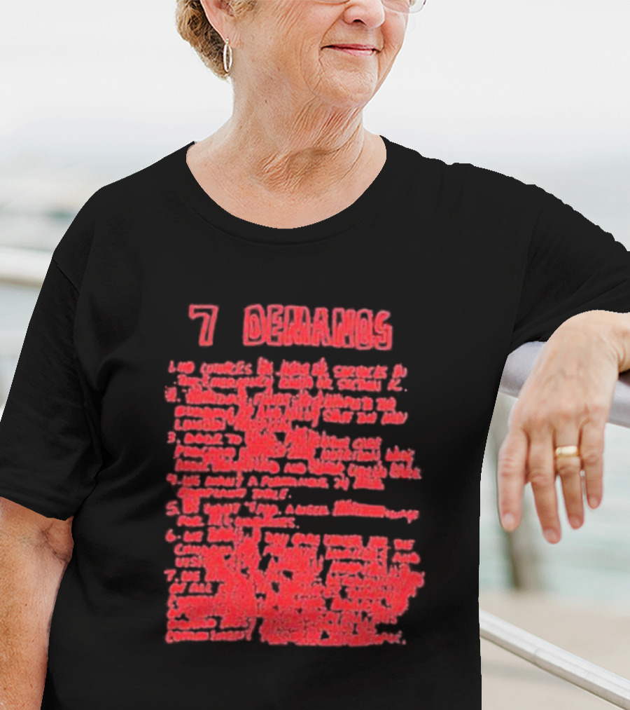 7 Demandos Ericdoa Siempre Pa’lante T-Shirt