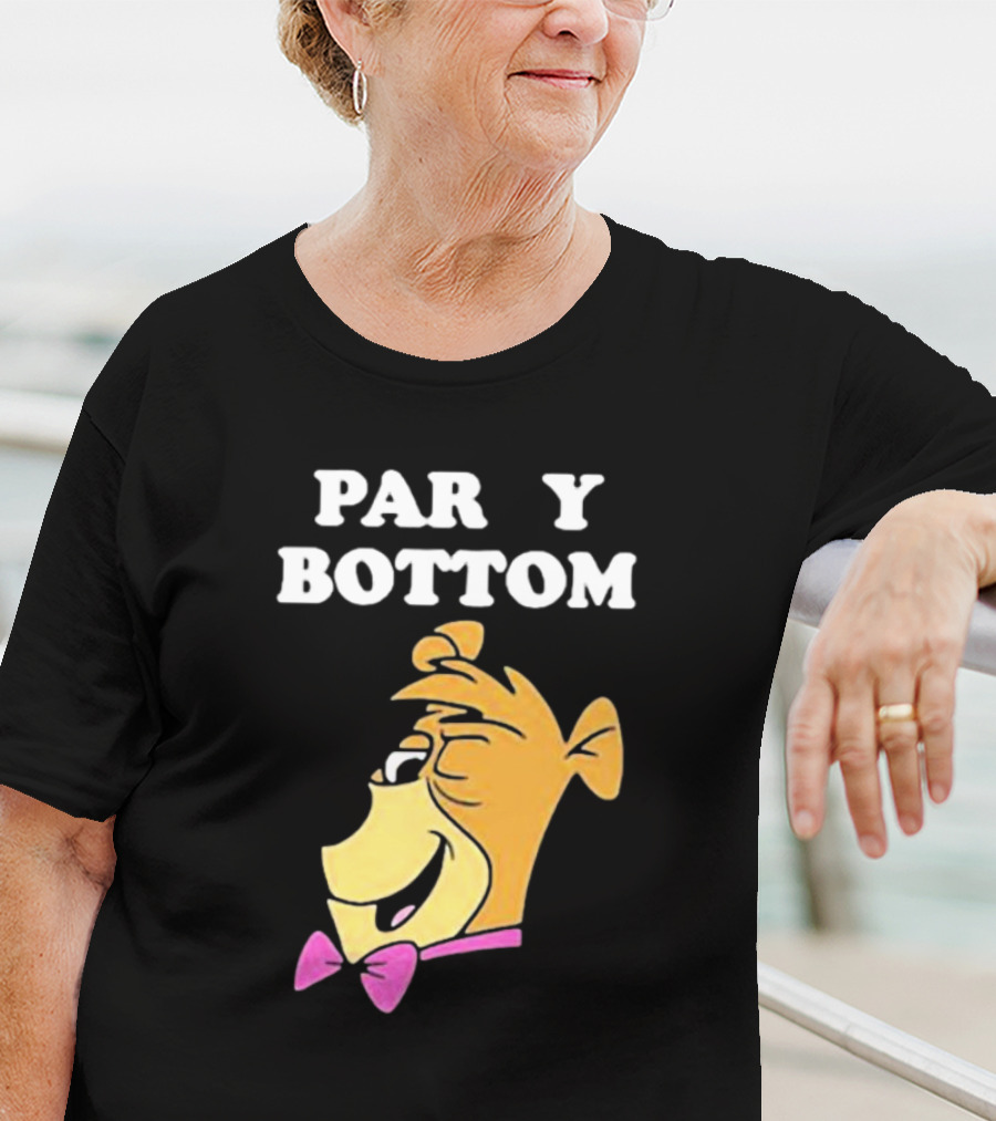 Yogi Bear Party Bottom Bow Tie Winking T-Shirt