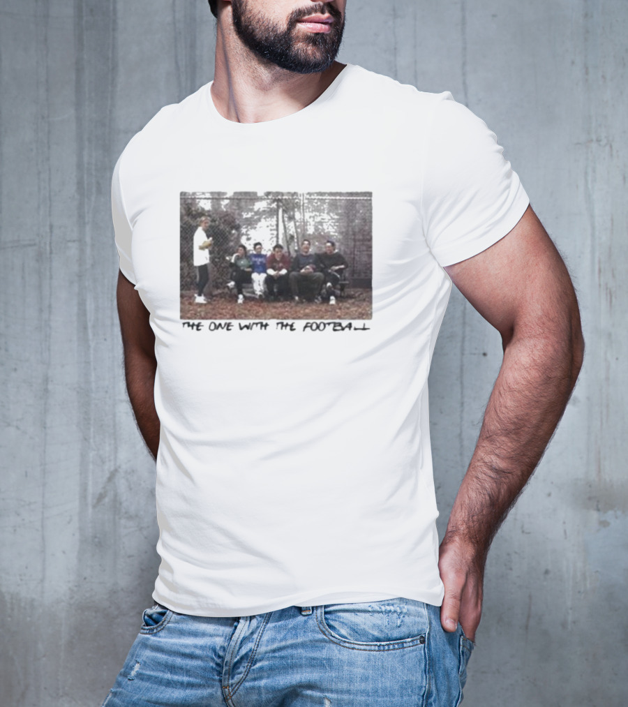 Vintage Friends Thanksgiving The One With The Football Scene T-Shirt