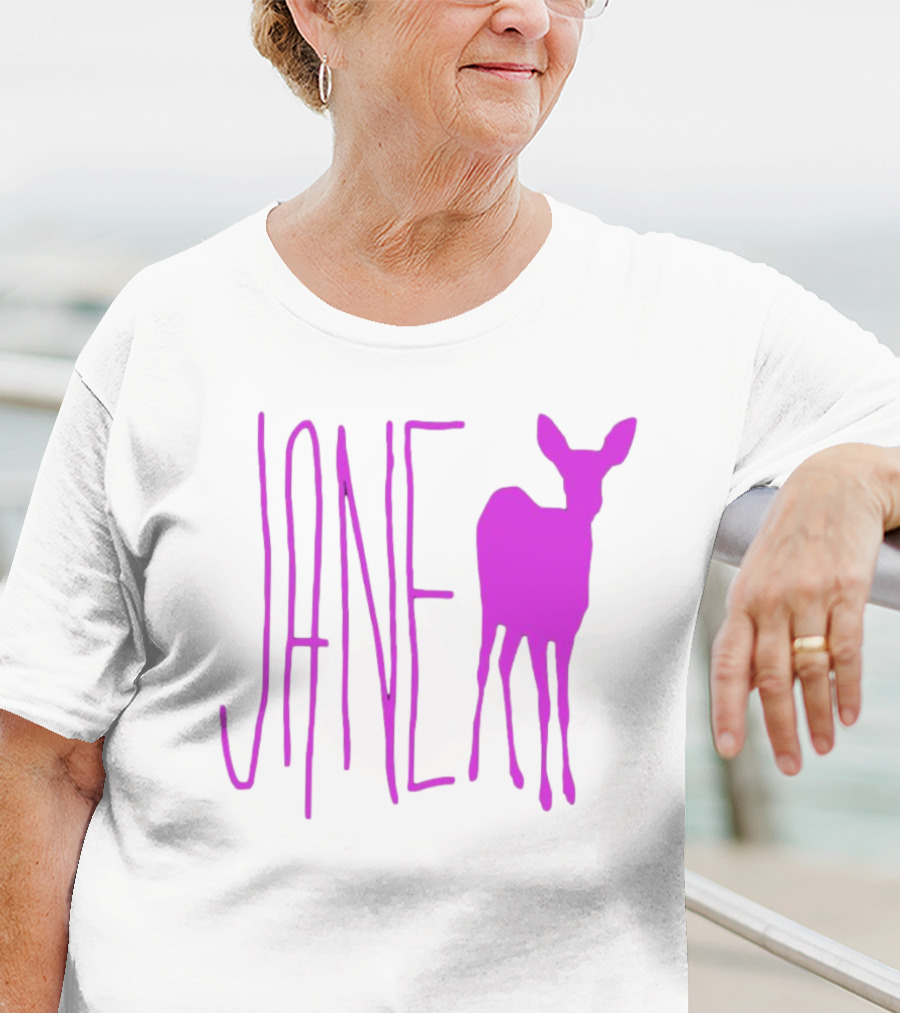 Forbidden Planet Jane Doe Pink Deer T-Shirt