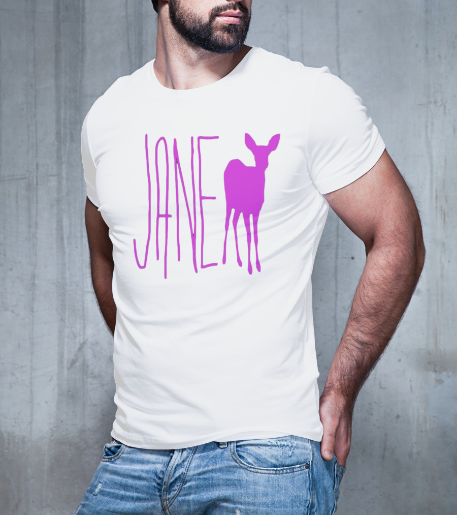 Forbidden Planet Jane Doe Pink Deer T-Shirt
