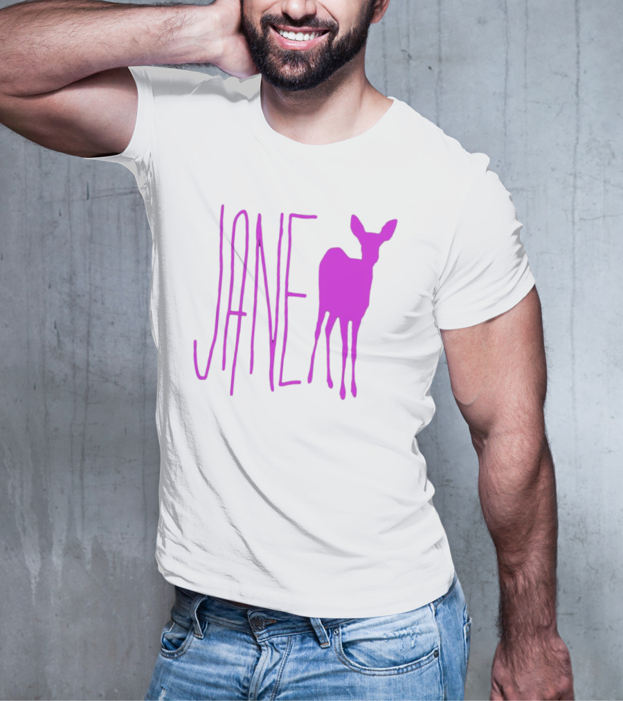 Forbidden Planet Jane Doe Pink Deer T-Shirt