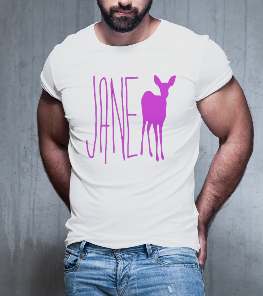Forbidden Planet Jane Doe Pink Deer T-Shirt
