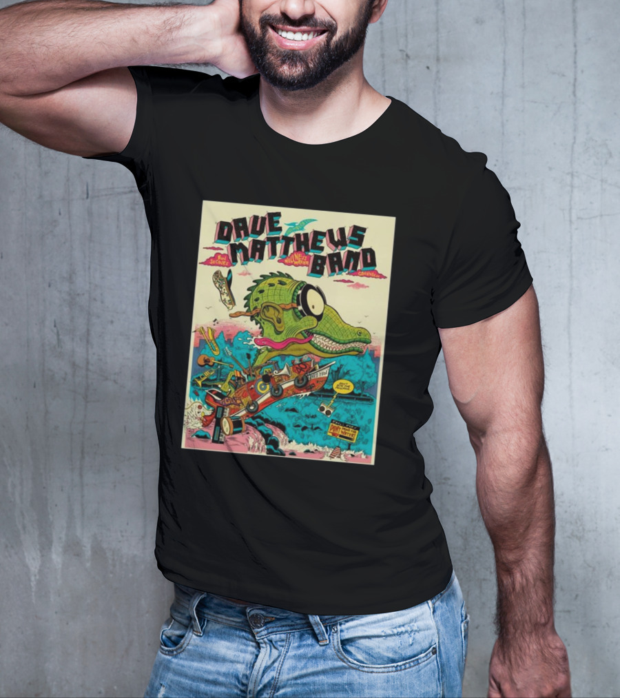 Dave Matthews Band Nov 8 Neenah Wisconsin Tour T-Shirt