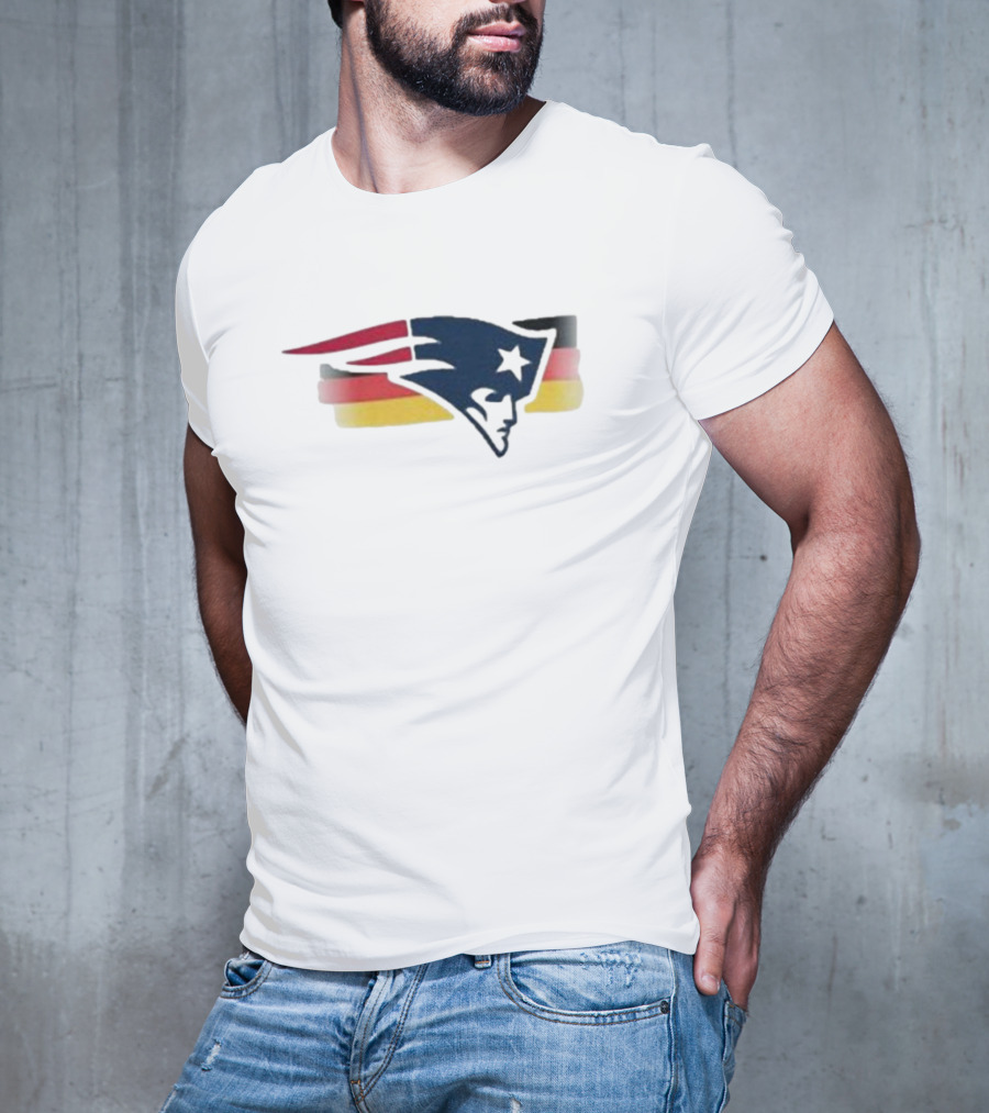 Hunter Henry Patriots Germany NFL Logo Edition T-Shirt