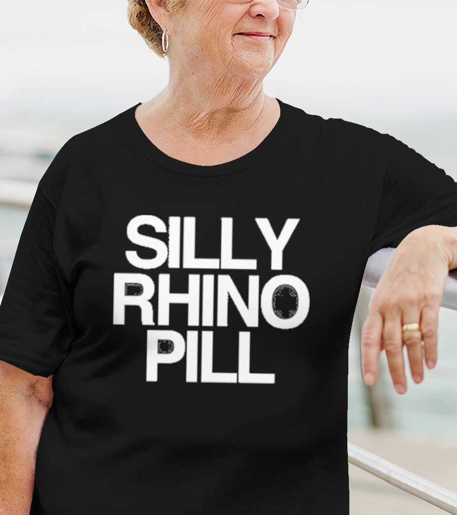 Silly Rhino Pill T-Shirt