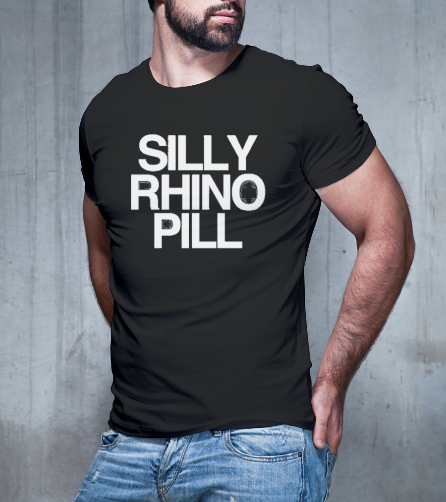 Silly Rhino Pill T-Shirt