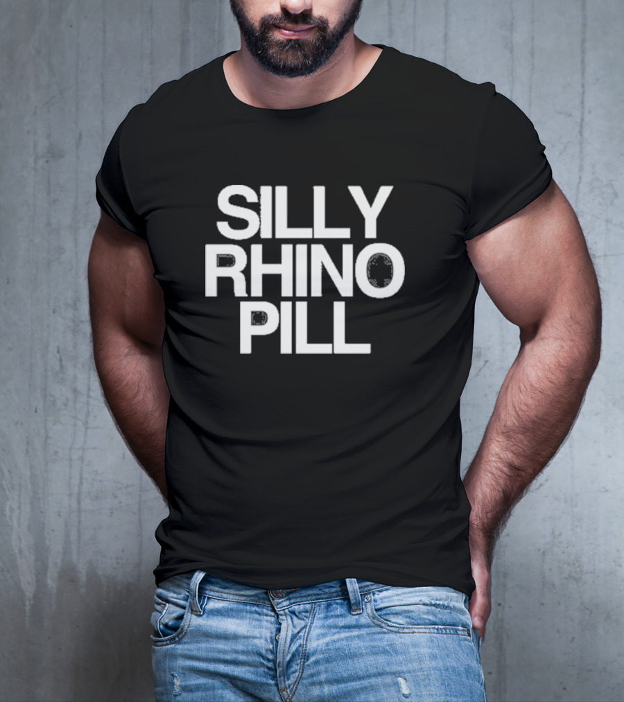 Silly Rhino Pill T-Shirt