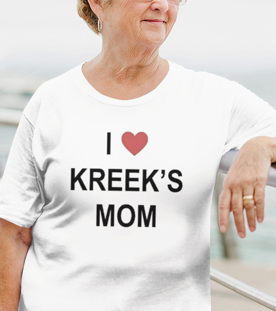 Timmehirl I Love Kreek’s Mom Red Heart T-Shirt