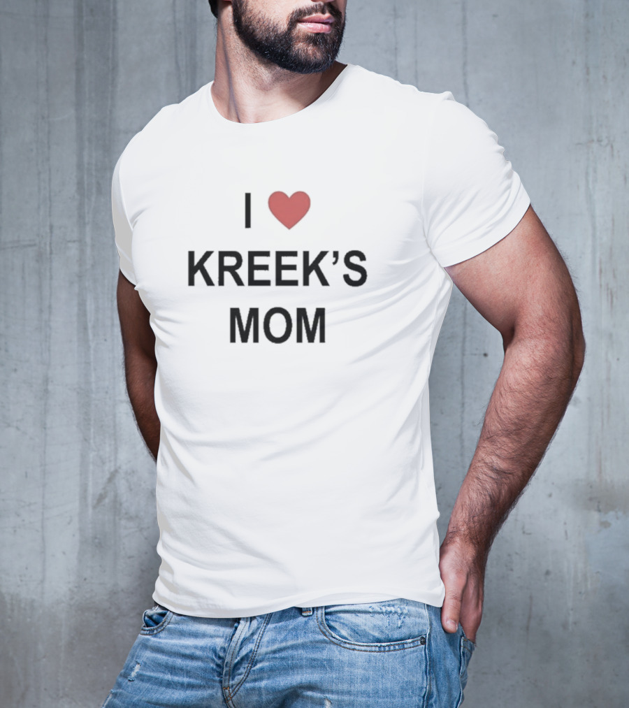 Timmehirl I Love Kreek’s Mom Red Heart T-Shirt