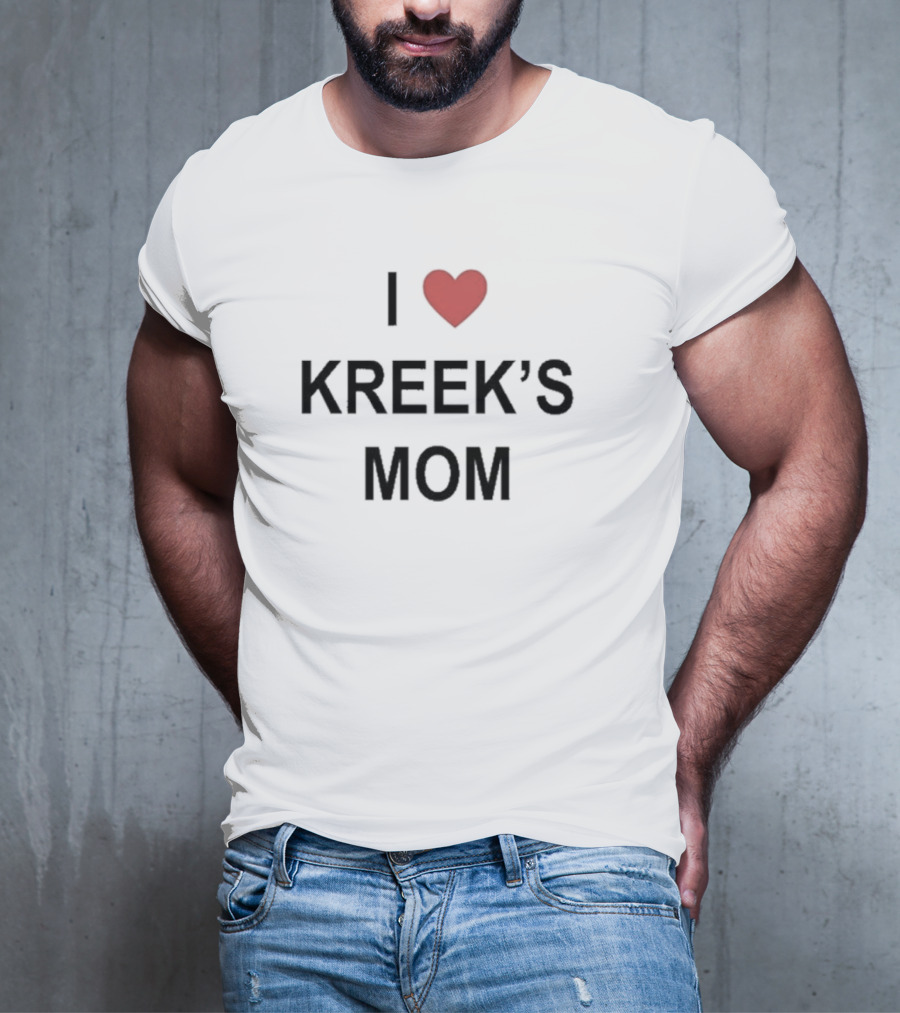 Timmehirl I Love Kreek’s Mom Red Heart T-Shirt