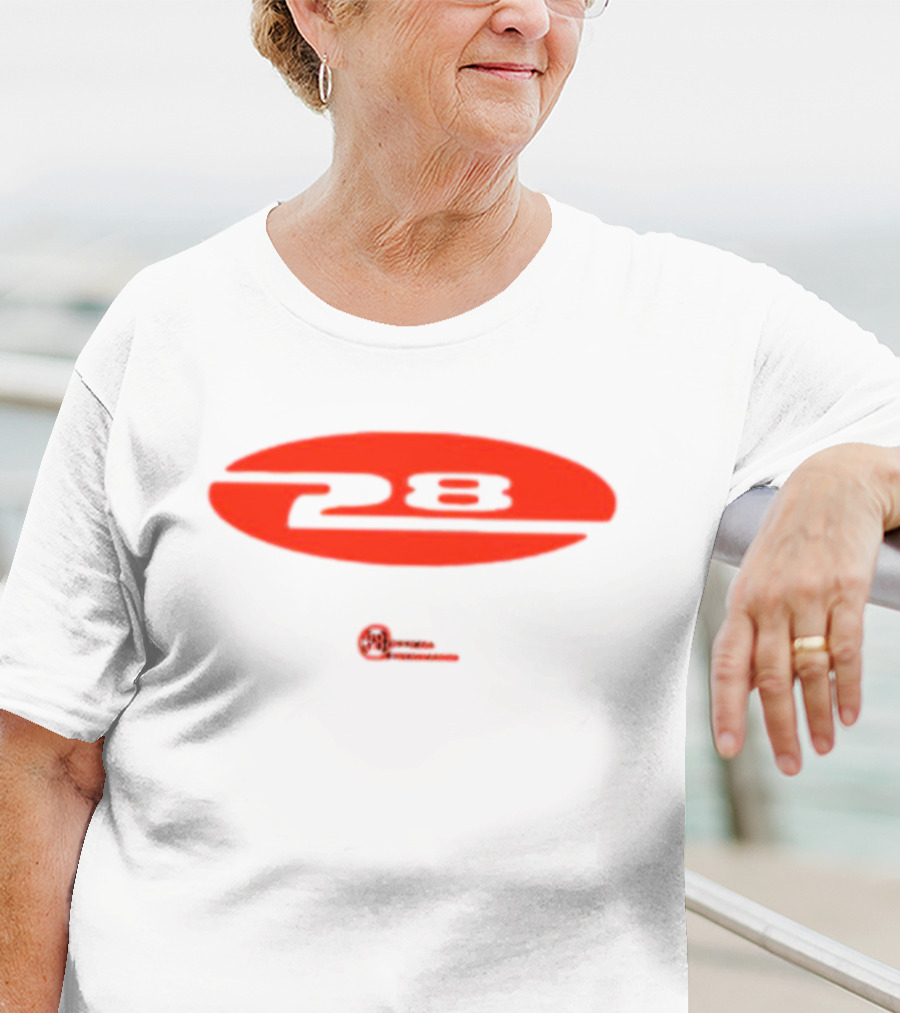 28 Official Programme Logo Red Oval T-Shirt