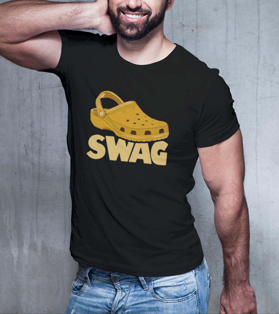 Croc Swag Yellow Clogs T-Shirt