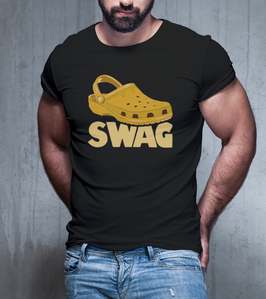 Croc Swag Yellow Clogs T-Shirt