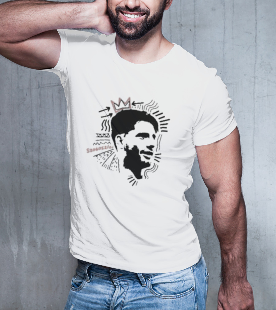 Dominik Szoboszlai Crown Graphic With Red Accents T-Shirt