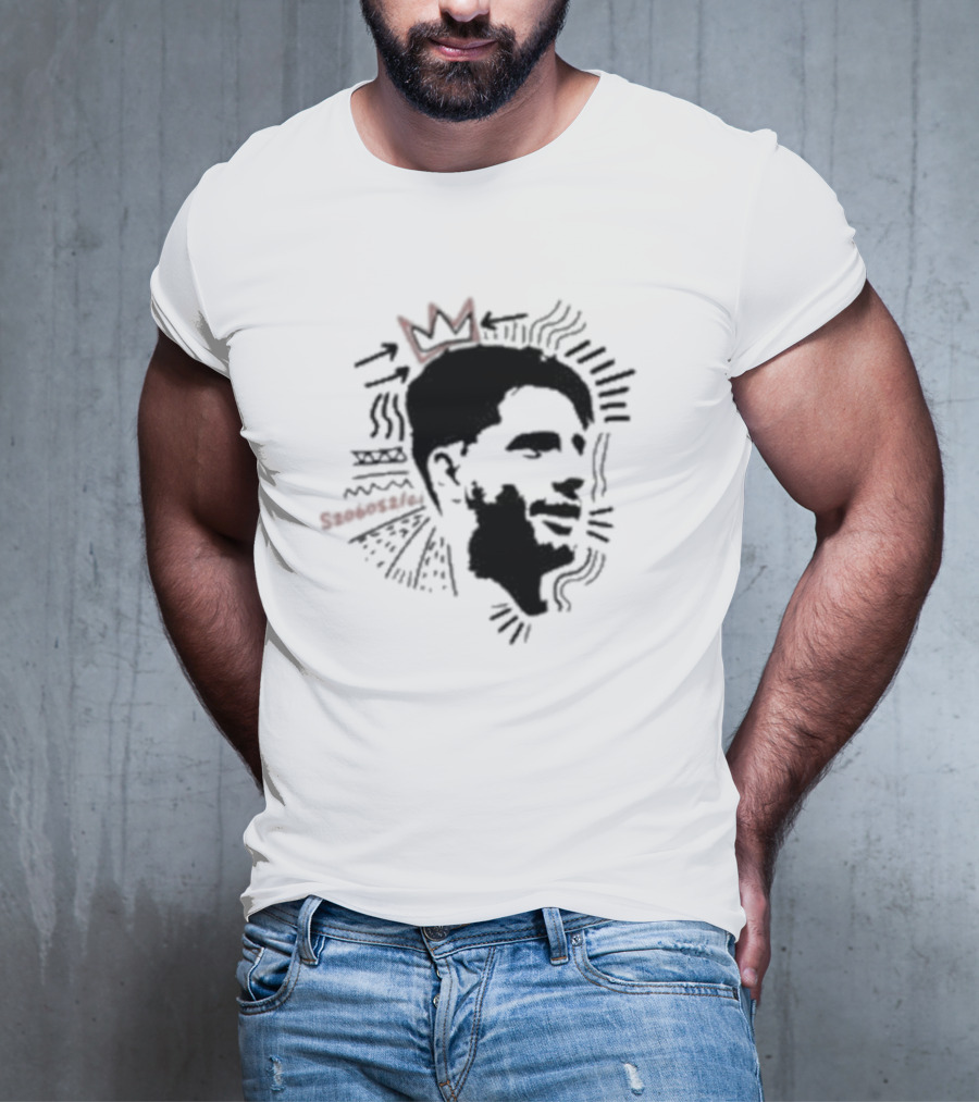 Dominik Szoboszlai Crown Graphic With Red Accents T-Shirt