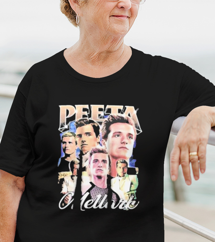 Peeta Mellark Multiple Faces Montage T-Shirt
