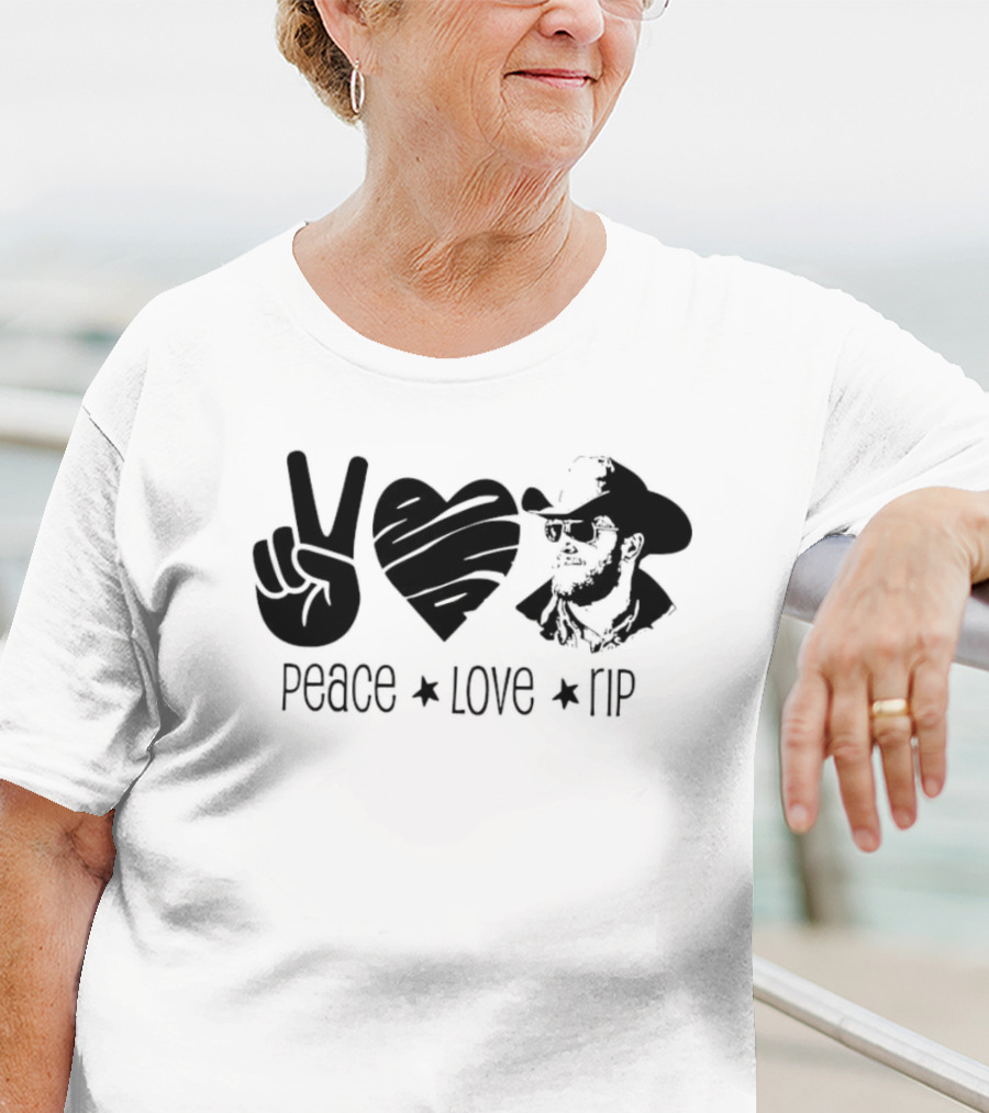 Peace Love Rip Cowboy T-Shirt